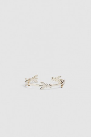 Patrizia Pepe Brass Fly Chain Bracelet Oro | 46BKTHQWL