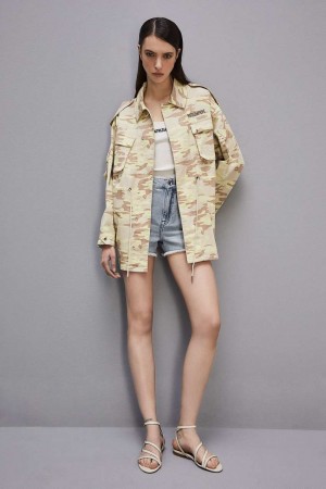 Patrizia Pepe Camouflage Over Jacket Militare | 06OUERDIN