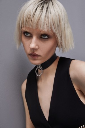 Patrizia Pepe Chocker With Piercing Nere | 54IXRGVYA