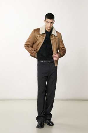 Patrizia Pepe Classic Pants With Zipper Grigie | 82HZQLWCT
