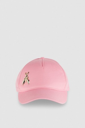 Patrizia Pepe Cotton Fly Baseball Cap Rosa | 80VEYDMXK