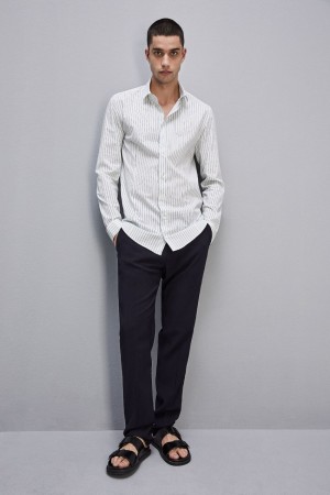 Patrizia Pepe Cotton Shirt With Patterned Print Colorate | 48EXTFHSP