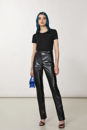 Patrizia Pepe Essential T-shirt Nere | 57YBAEMNF