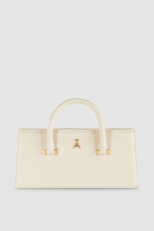 Patrizia Pepe Fly Bamby Leather Beige | 65AVZGOMP