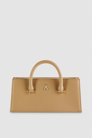 Patrizia Pepe Fly Bamby Leather Beige | 78PWRNSBZ