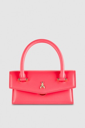 Patrizia Pepe Fly Bamby Shoulder Bag With Handles Rosa | 85SDFMERX