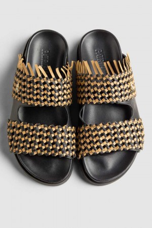 Patrizia Pepe Leather Sandal Slippers FE22 | 58XITFENS