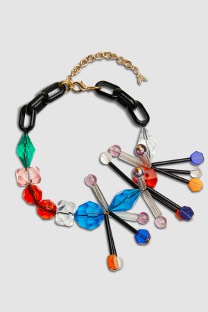 Patrizia Pepe Necklace With Techno Pop Fly Appliqué Colorate | 18MDLFUQT
