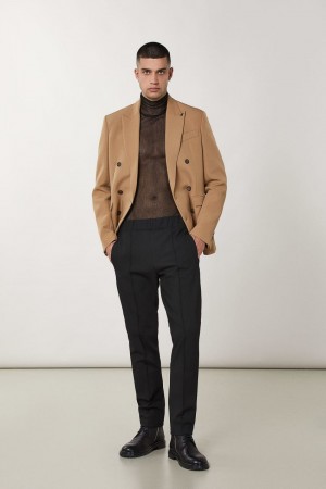Patrizia Pepe Pants With Elastic Waistband Nere | 92QEPITMD