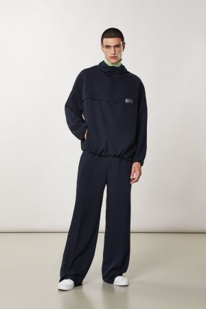Patrizia Pepe Regular Fit Soft Pants Blu | 46ULTHAGE