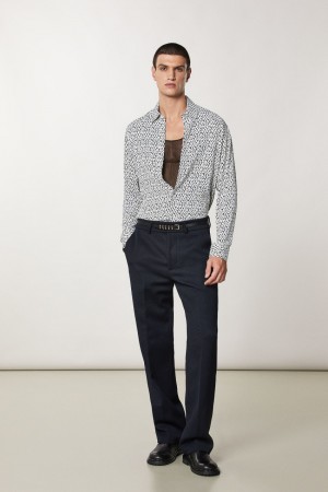 Patrizia Pepe Soft Twill Viscose Shirt Bianche | 92SDRPHET