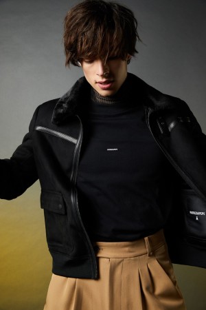 Patrizia Pepe Synthetic Fabric Jacket Nere | 94VFJKCQS