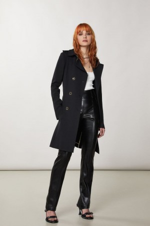Patrizia Pepe Trench Nere | 87NBMQSHP