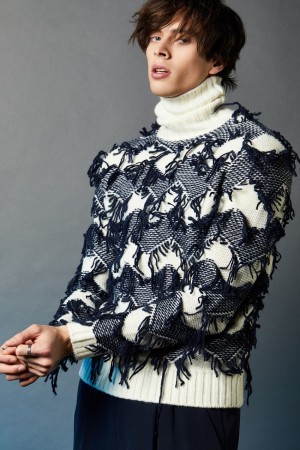 Patrizia Pepe Wool Blend Turtleneck Sweater Bianche | 01MIWAKZY
